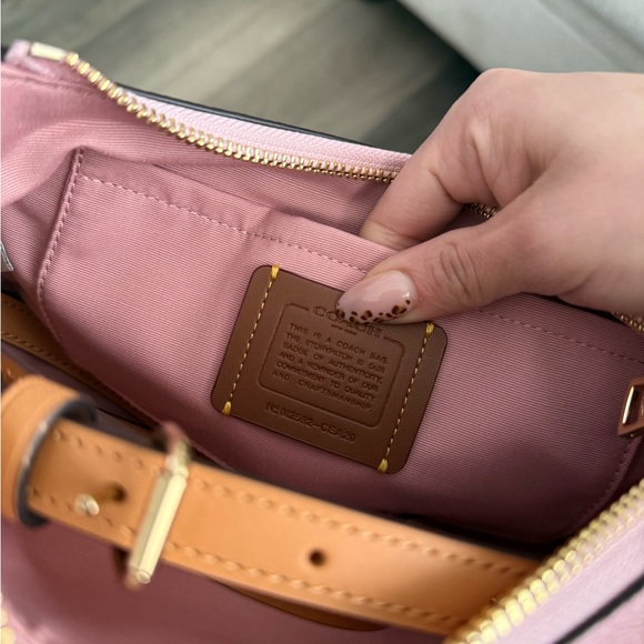 Coach Powder Pink Teri Bag - Picture 7 of 8